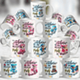 24 Artes para Caneca Dia dos Professores De Uso Exclusivo Arquivo Editável