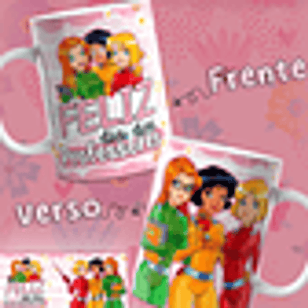 6 Artes para Caneca Três Espiãs Demais Dia dos Professores Arquivo em Jpg