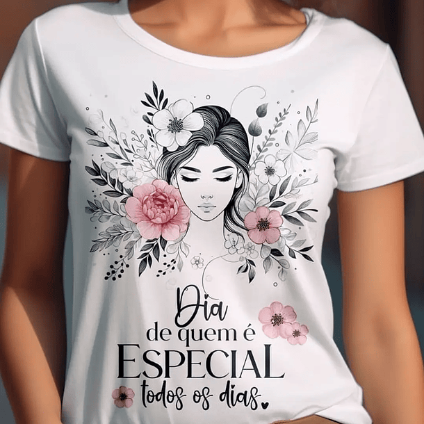 10 Artes para Caneca e Camisa Dia das Mulheres Arquivo Editável 6
