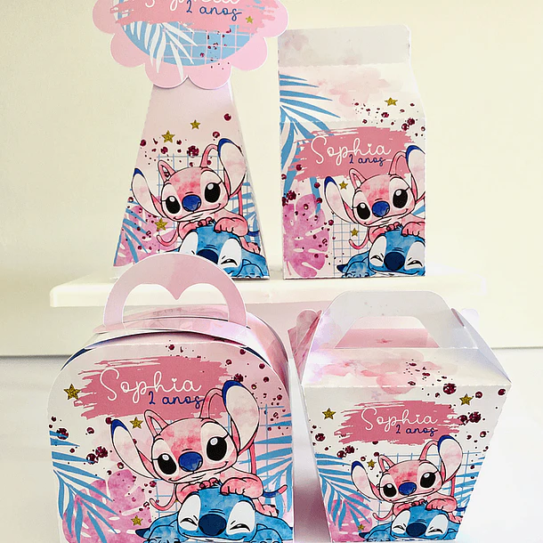 Kit Digital Festa Stitch e Angel - Studio e PDF