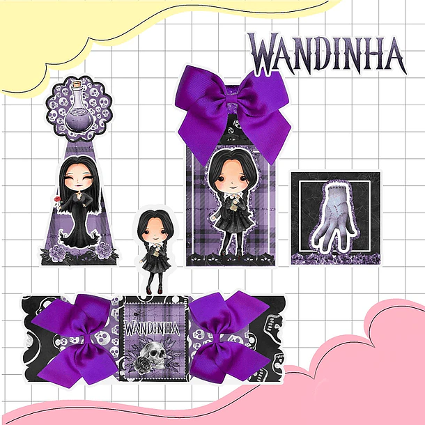 Arquivo de corte Wandinha 4