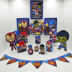 Vingadores só 1 bolinho studio e pdf arquivo