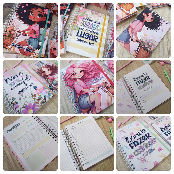 Agendas Encadernação 2026 Completo + Atualizações Inclusa 24