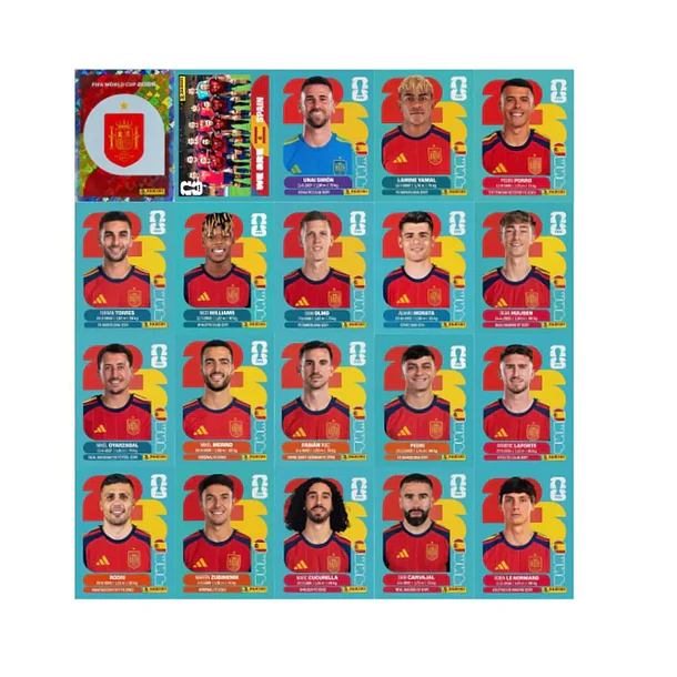 Figurinhas Copa do Mundo 2026 para Imprimir Arquivo PDF 4