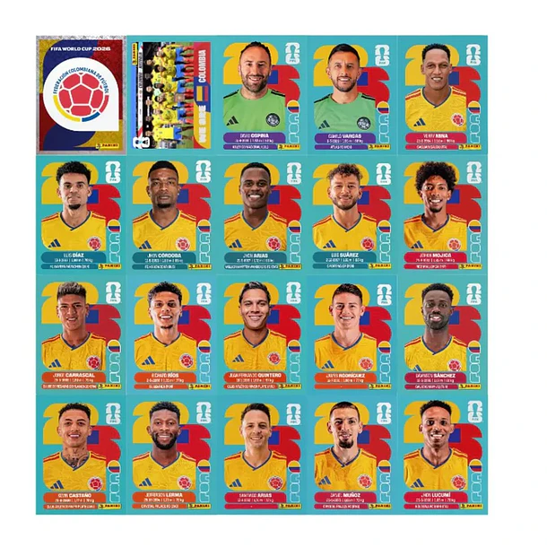 Figurinhas Copa do Mundo 2026 para Imprimir Arquivo PDF 8