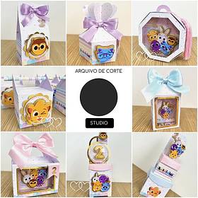 Arquivo de Corte Bolofofos Menina Candy - 0064