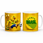Kit Exclusivo com 24 Artes para Canecas da Copa do Mundo EM 3D 4