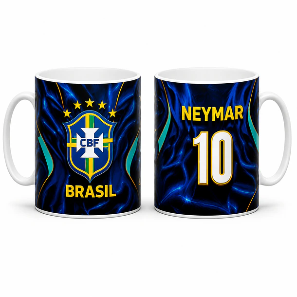 Kit Exclusivo com 24 Artes para Canecas da Copa do Mundo EM 3D 9