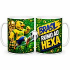 Kit Exclusivo com 24 Artes para Canecas da Copa do Mundo EM 3D 12