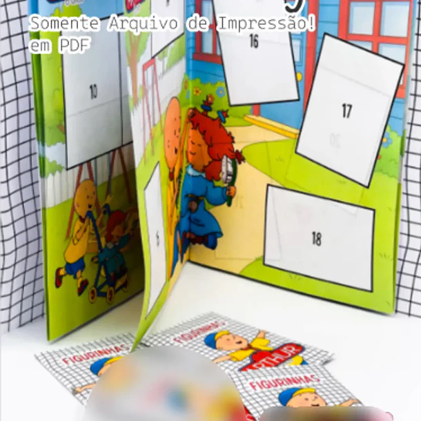 Arquivo Àlbum Figurinhas Caillow