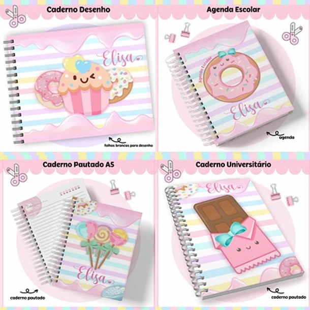 Arquivo Escolar Candy