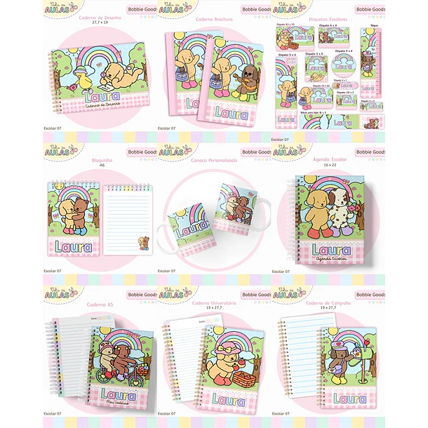 Arquivo Escolar Bobbie Goods 2026