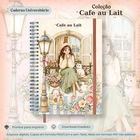 Arquivo Colecão Café au Lait - Caderno Universitario