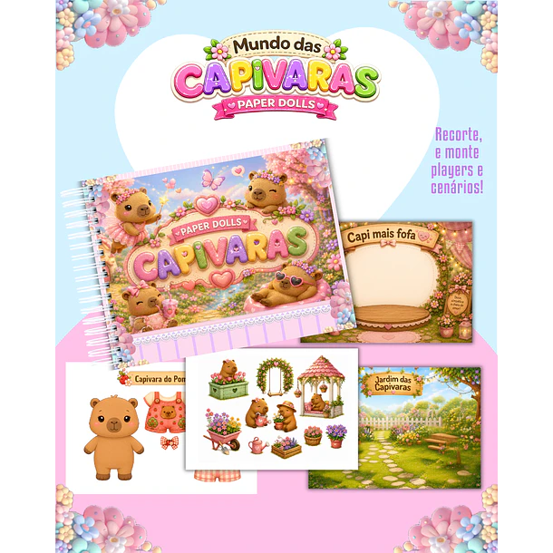 Arquivo Paper Dolls Capivaras