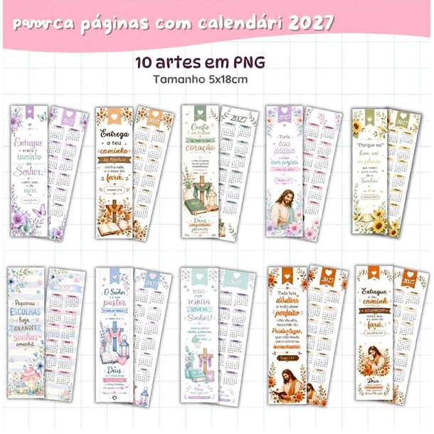 Arquivo Marca Páginas Cristão