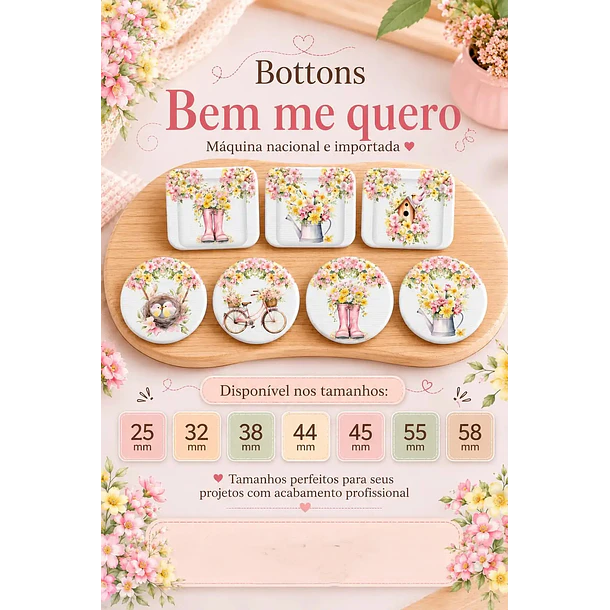 Arquivo Bem me Quero - Coleção Bottons