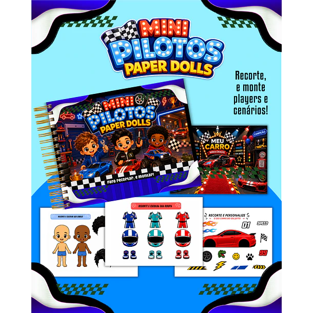 Arquivo Paper Dolls Carros
