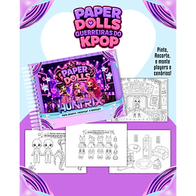 Arquivo Paper Dolls Para Colorir Guerreiras Do Kpop
