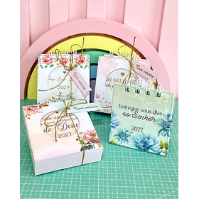 Arquivo Caixa Mini Calendário