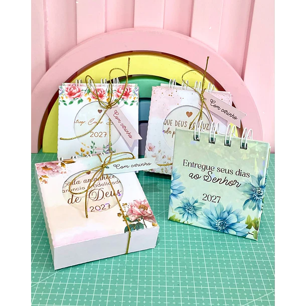 Arquivo Caixa Mini Calendário