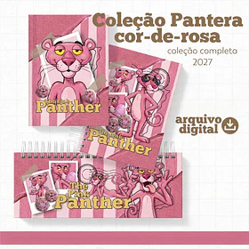 Arquivo Coleção Completa Pantera Cor de Rosa