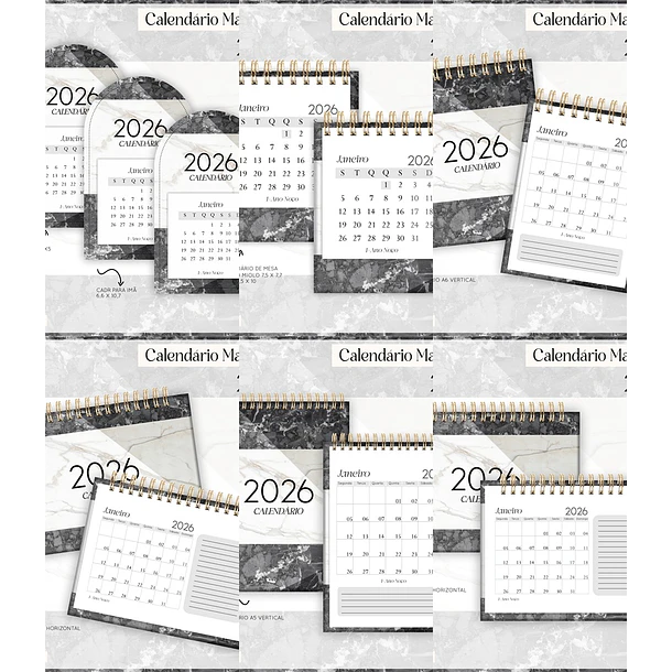 Arquivo Calendario masculino
