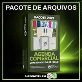 Arquivo Encadernação Agenda Comercial 2027