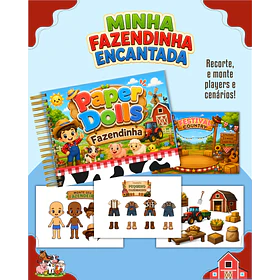 Arquivo Paper Dolls Fazendinha Menino