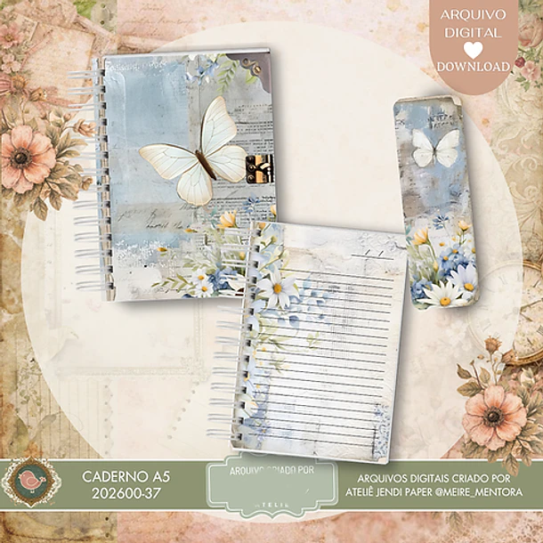 Arquivo Encadernação Caderno A5