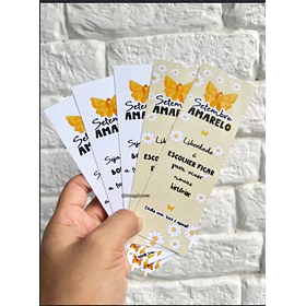 Arquivo Setembro Amarelo Card Chaveiro - Imagine-se