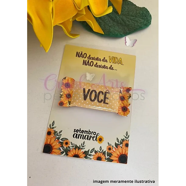 Arquivo Setembro Amarelo Tag/Adesivo Retangular - Crisolarts 13
