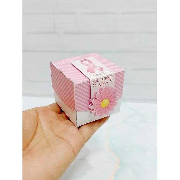 Arquivo Outubro Rosa Mini Explosão Flor - Kif