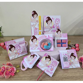 Arquivo Outubro Rosa Kit 8 Mimos - Iza Nagliatti