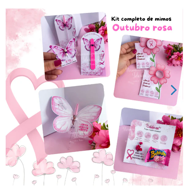 Arquivo Outubro Rosa Kit de Mimos - Personalizado da Thata 1