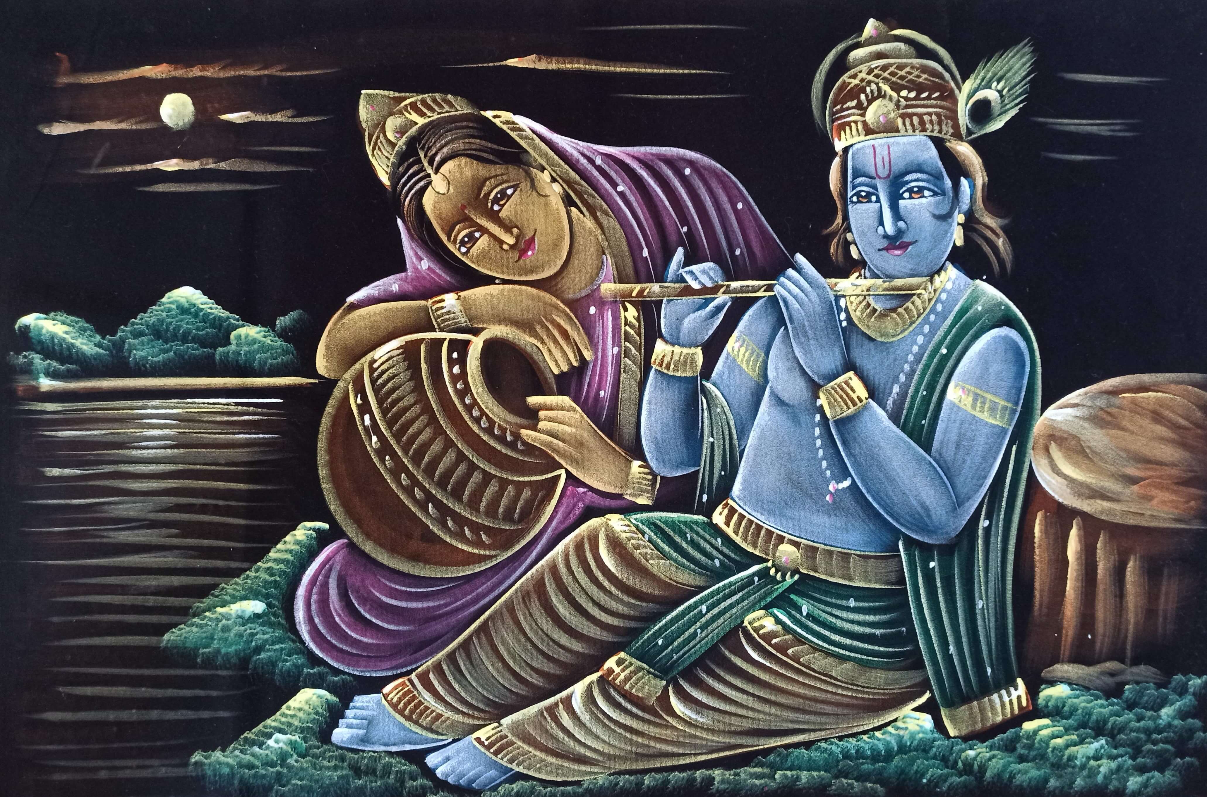 Lienzo - Radha Krishna