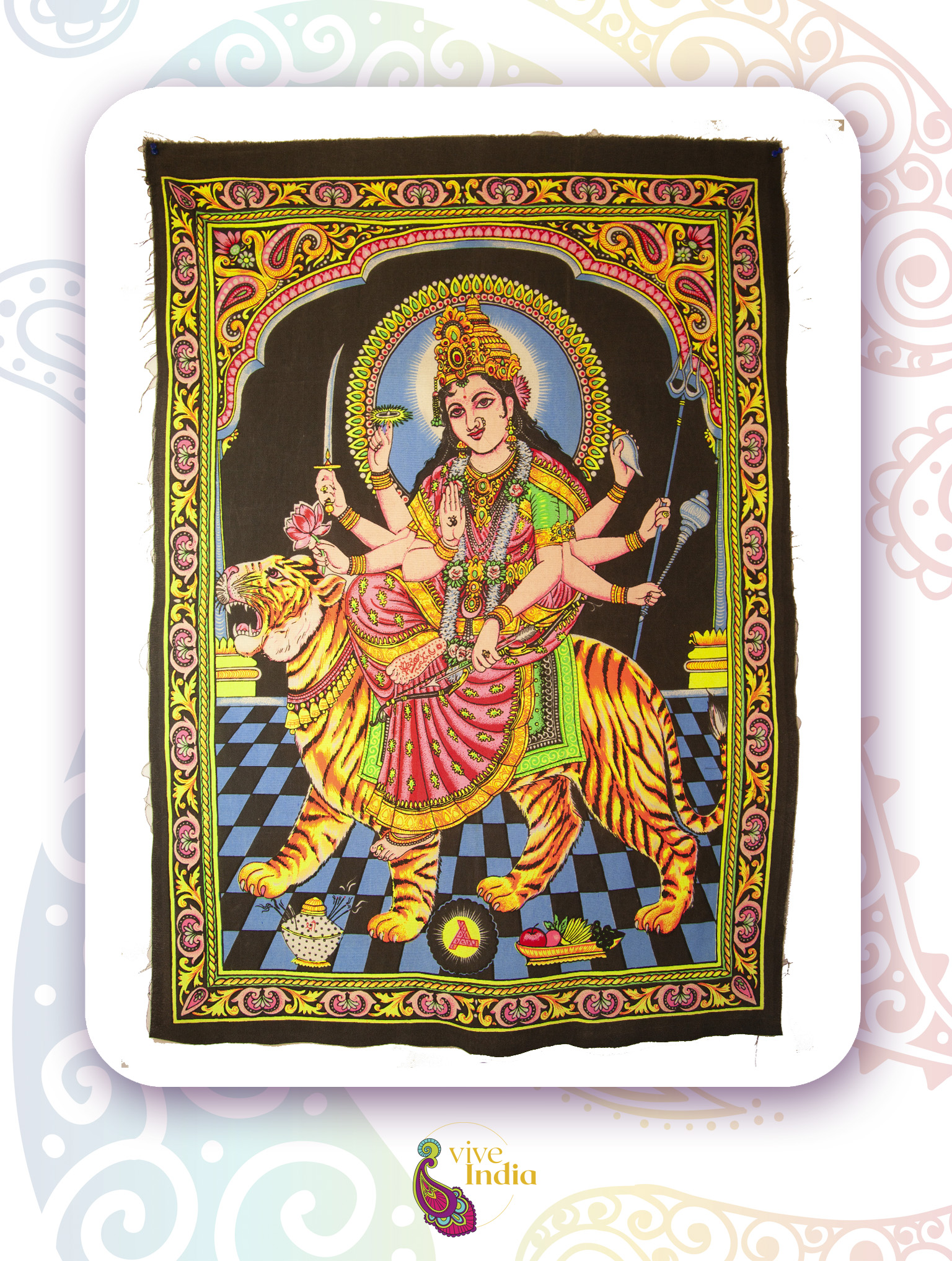 Lienzo -Durga Devi