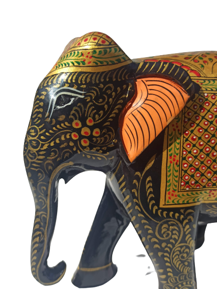 Elefante Pintado a Mano