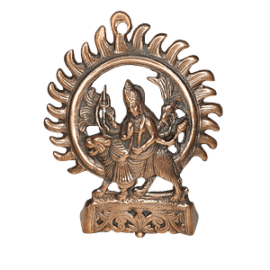 Diosa Durga - Terminacion cobre