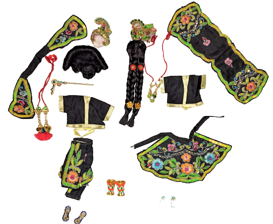 Trajes Radha Krishna