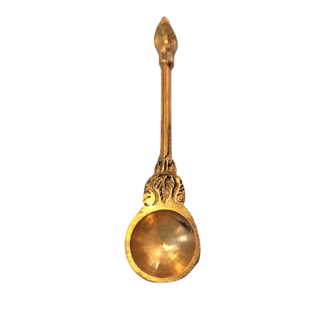 Pancha Patra con Cuchara en Bronce