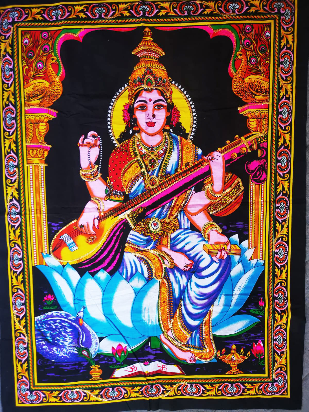 Lienzo  - Saraswati