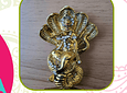 Krishna con Ananta Sesa - metálico con piedras