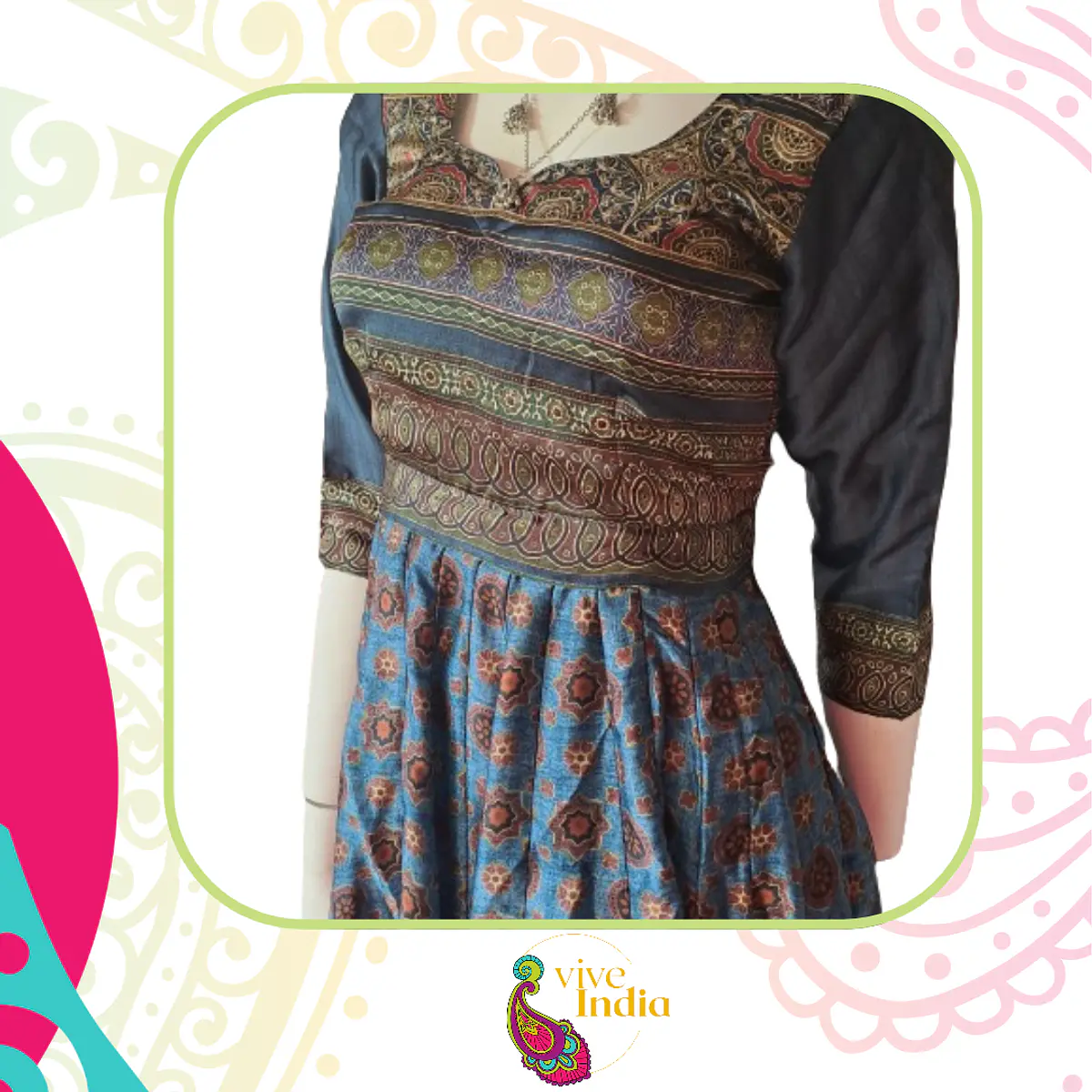 Anarkali semiseda - Talla "S"