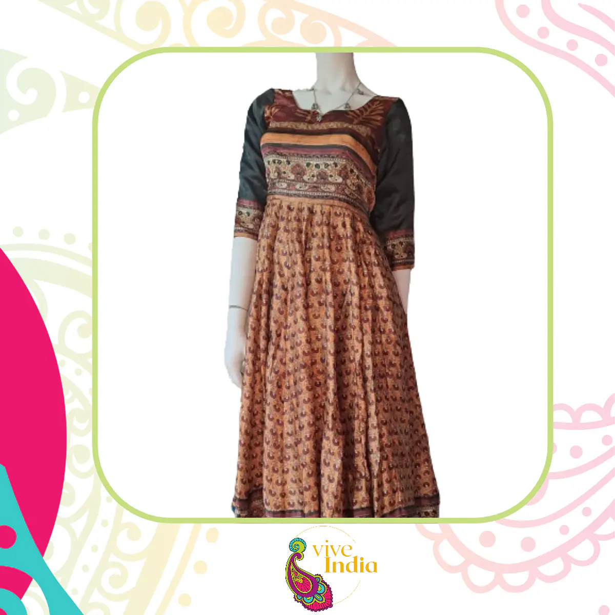Anarkali semiseda - Talla "S"