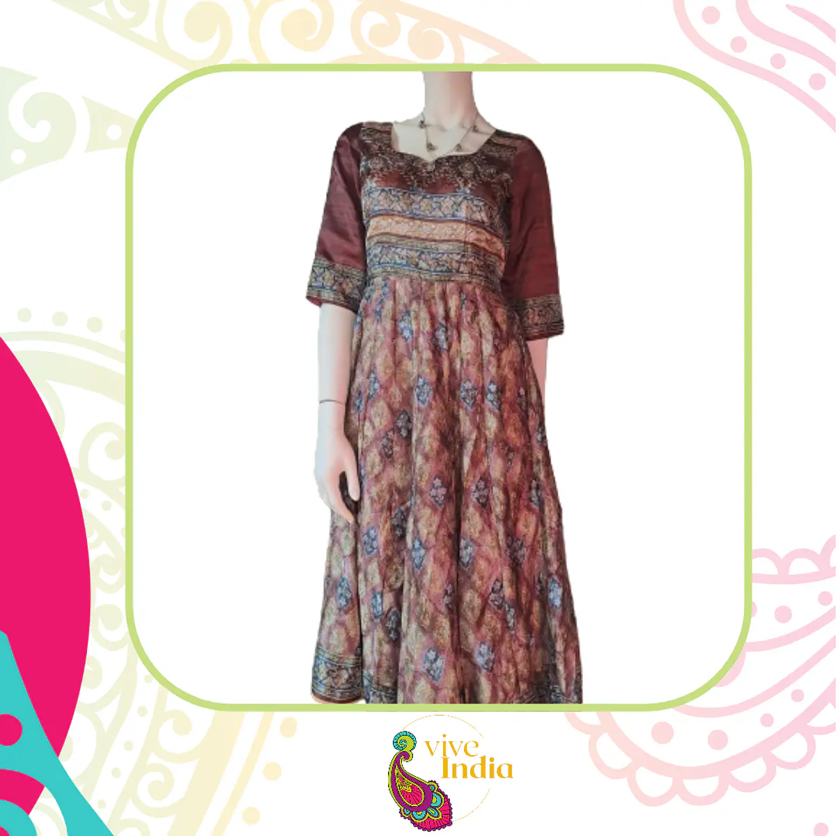 Anarkali semiseda - Talla "M"