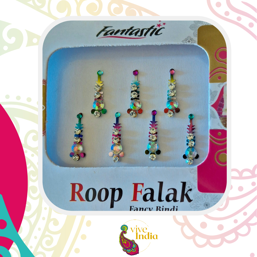Bindis alargados- colores tornasol