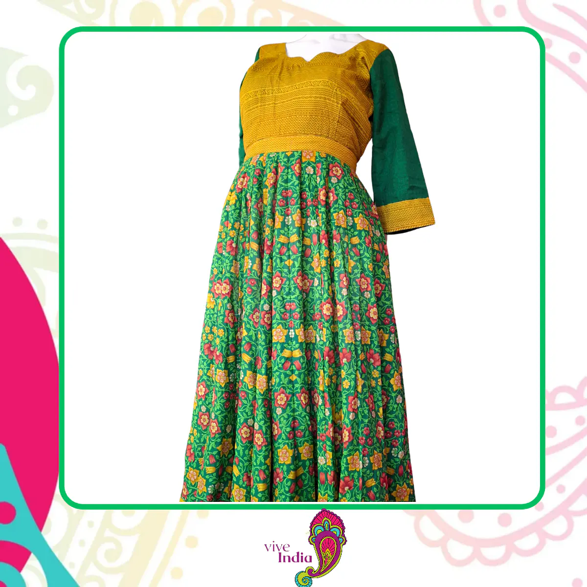 Anarkali semiseda - Talla "S"