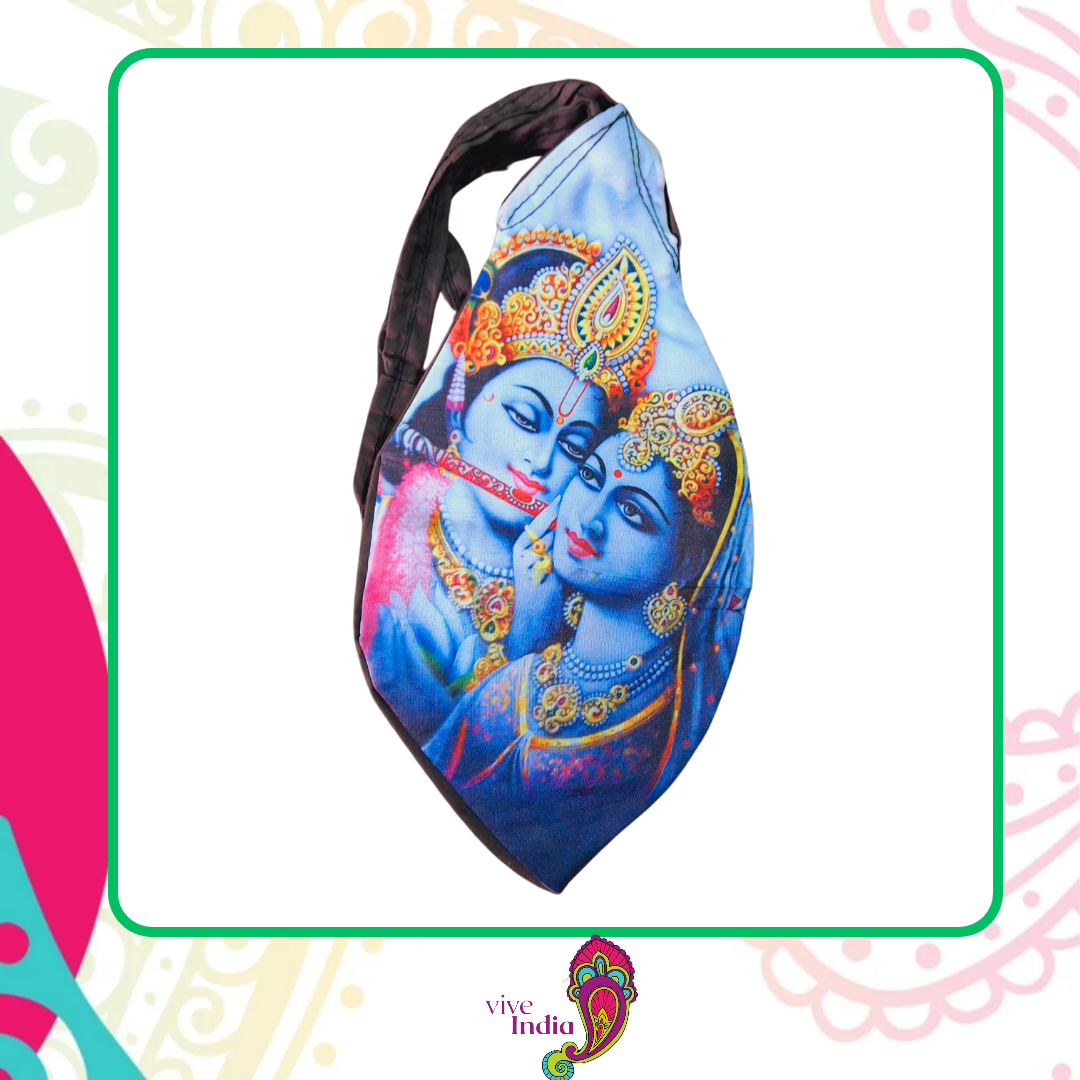 Bipas con cierre - imágenes estampadas - Diseño Radha Krishna