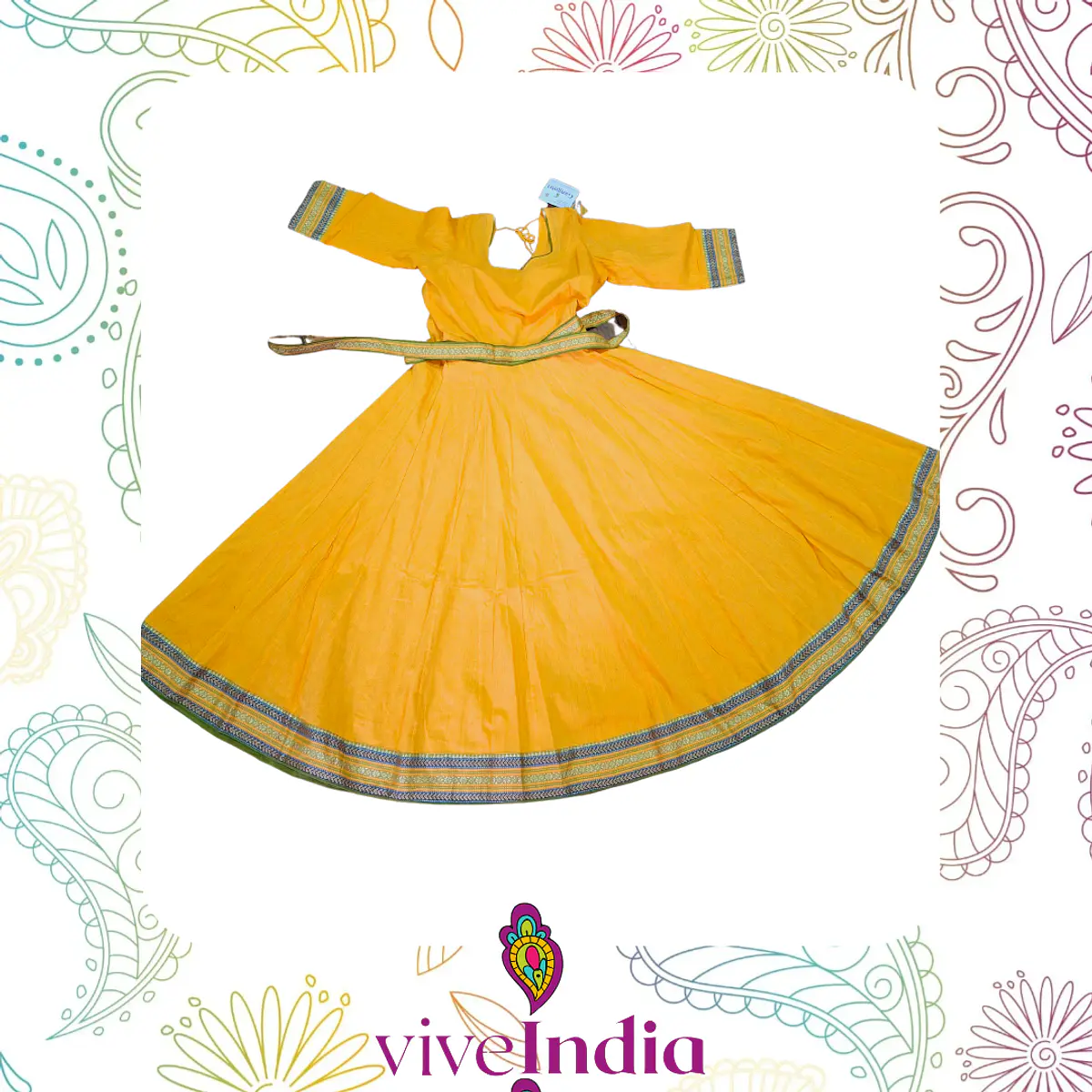 Anarkali de algodón Talla "L"
