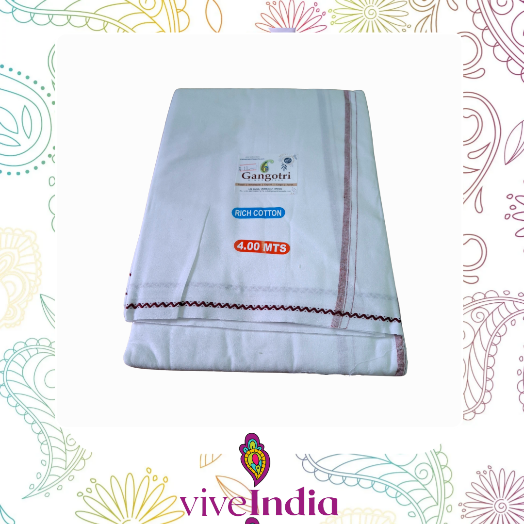 Dhoti de algodón